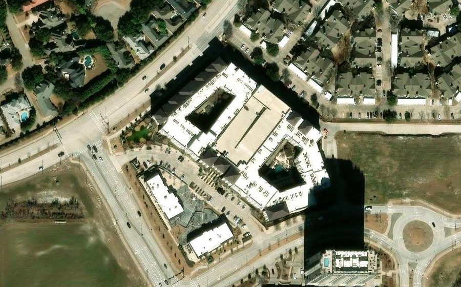 Aerial view of Domain at the Gate